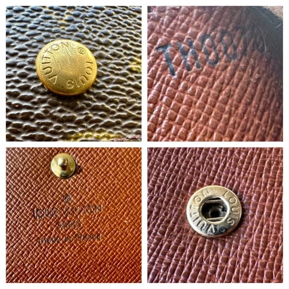 LOUIS VUITTON Monogram SARAH Long Wallet Vintage 2000 Box Dust Bag - Picture 4 of 12